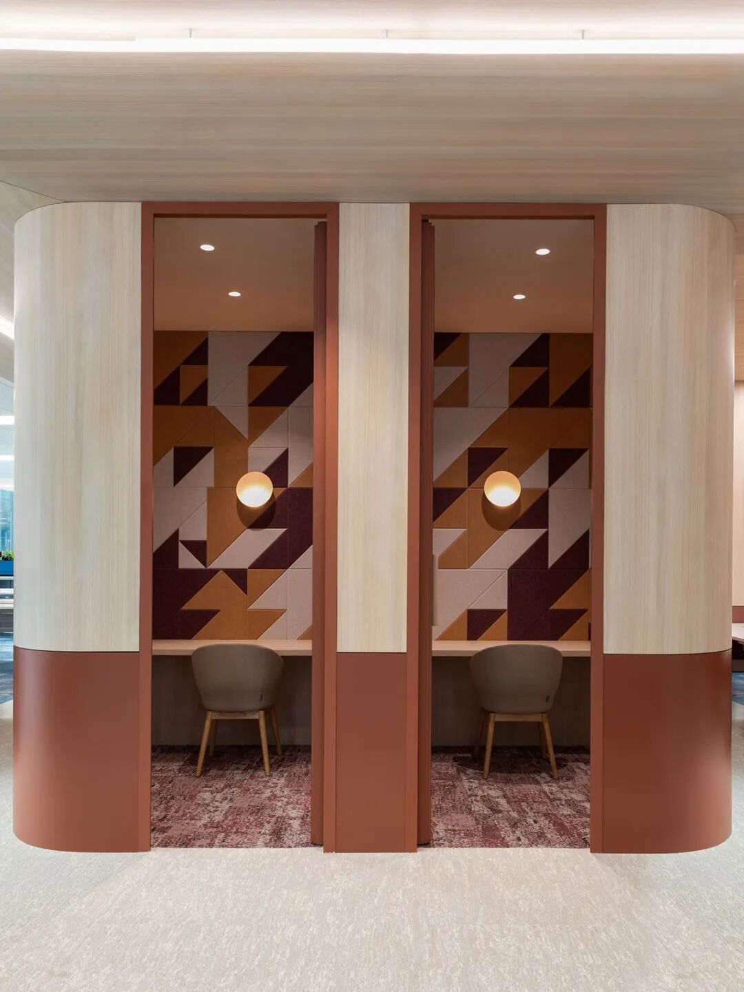 金融巨头的自然疗愈型办公美学 · Bean Buro丨中国香港丨Lorène Faure等团队,艺术设计Angel Hui-46