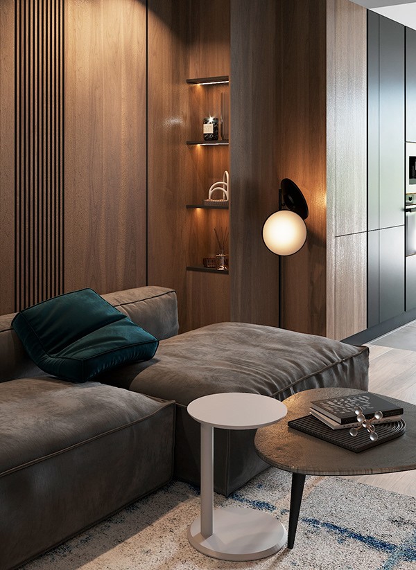 Studio | Buro2D 俄罗斯 黑色公寓-2