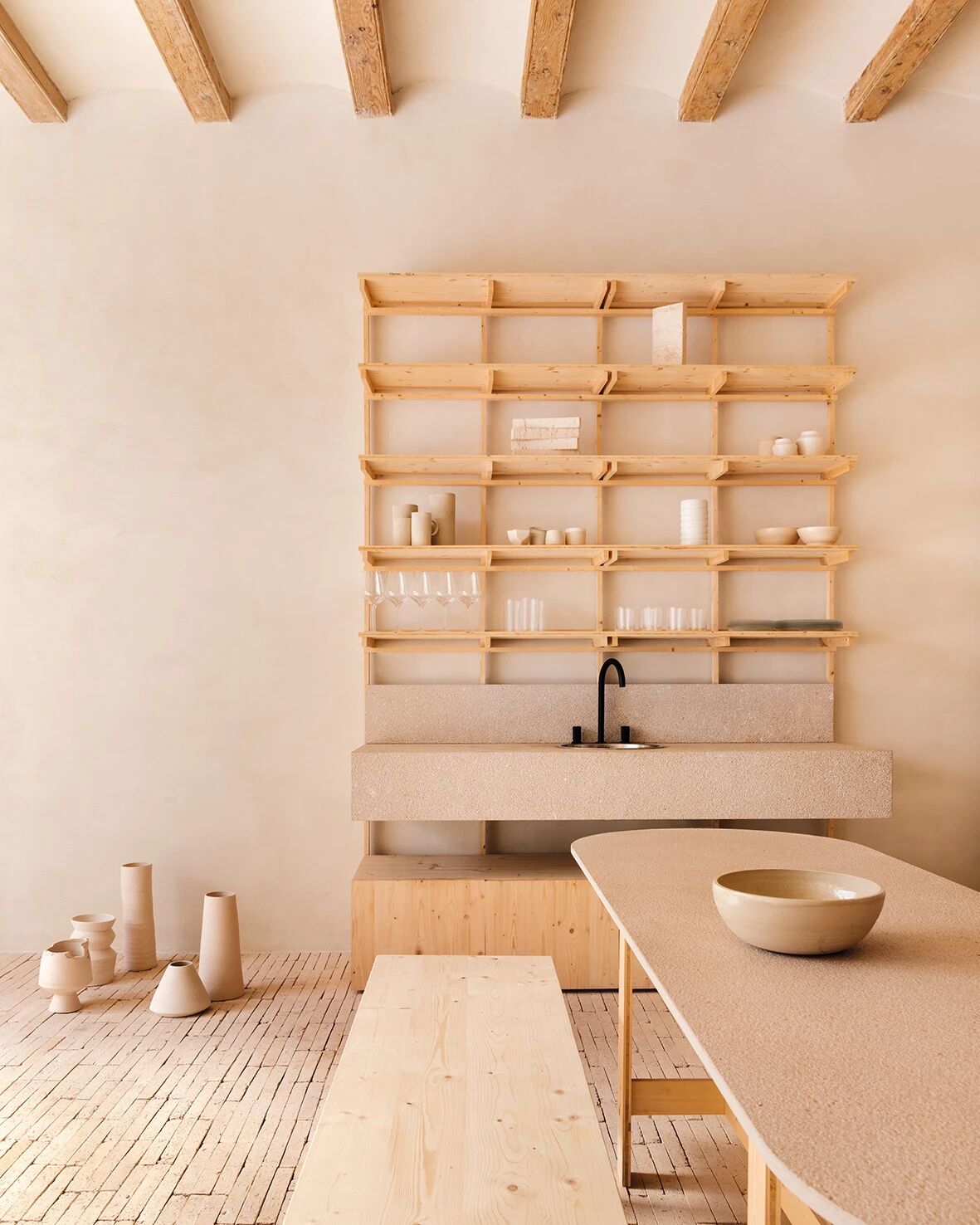 巴塞罗那陶瓷艺术家工作室及住宅改造丨西班牙巴塞罗那丨Marta García Orte与Marcos Catalán-18