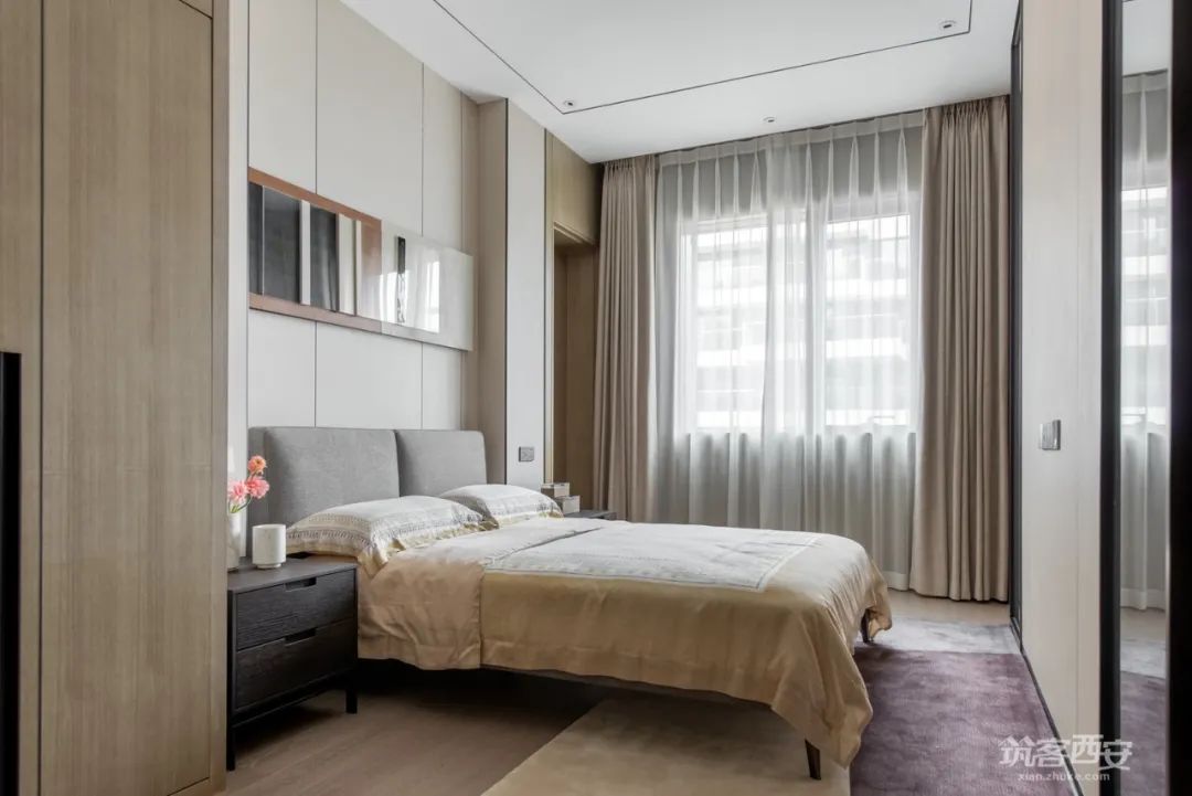 曲江玫瑰园·刘雅娟的大平层艺术装扮丨中国西安丨様家荟·御点软装设计中心-72