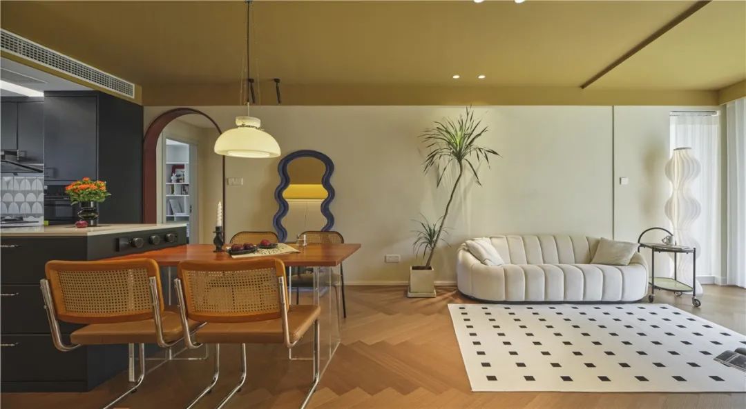 120㎡现代空间,舒适独居的收纳与色彩艺术丨中国滁州丨山舍建筑设计-70