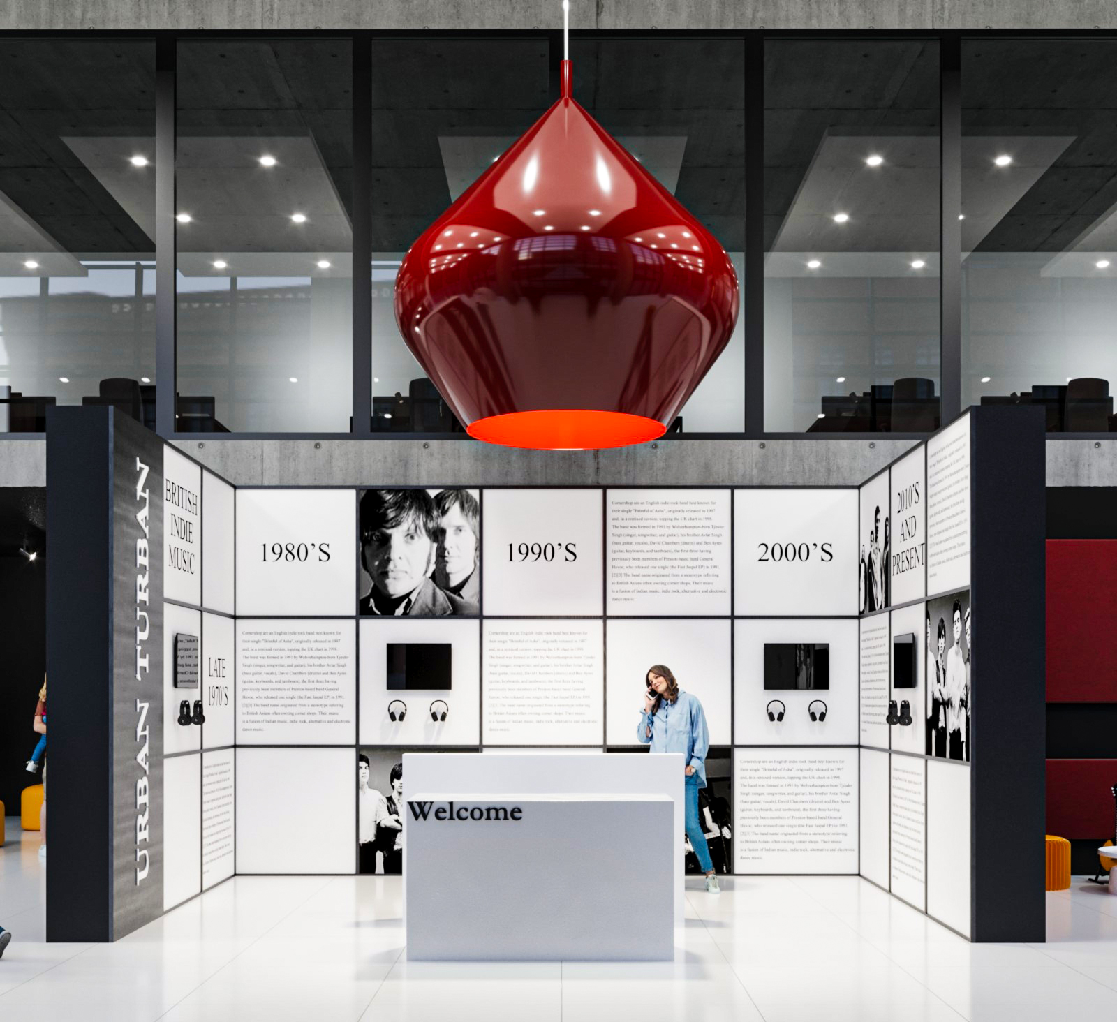 Urban Turban 展览设计丨Begum Seckin-9