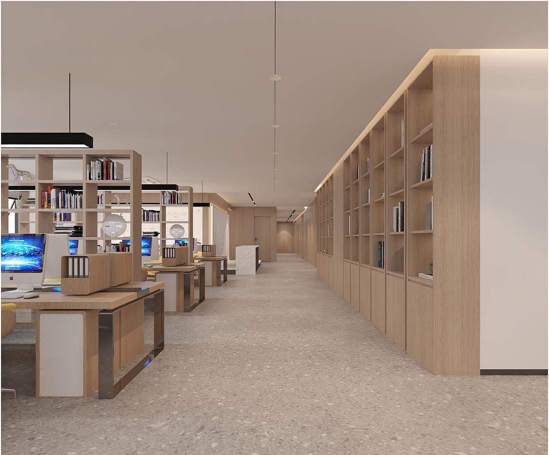 
义乌总部经济园1200平米办公室 -6