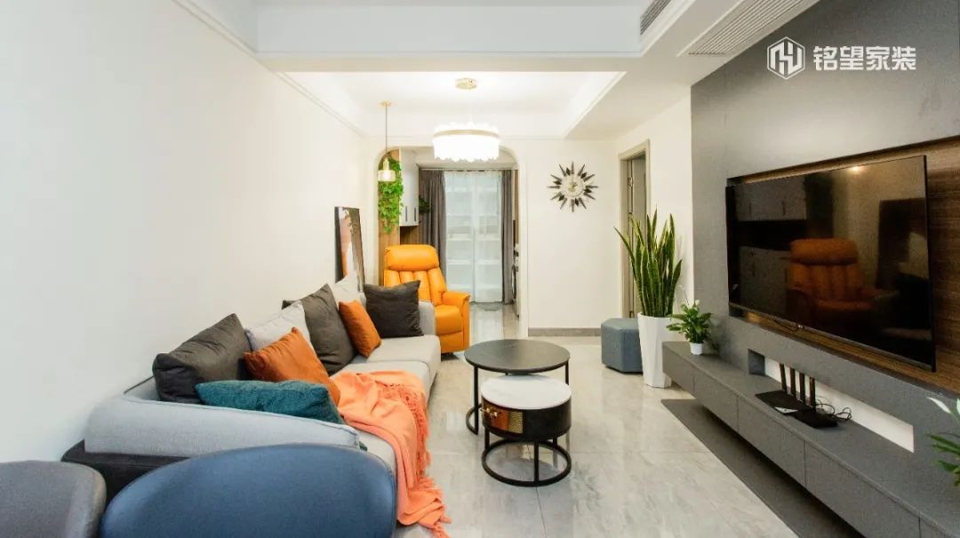 现代简约风设计,南京铭望装饰打造安嘉西苑舒适家居空间-17