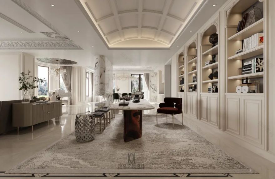 1200 平法式别墅丨当岱空间设计-28