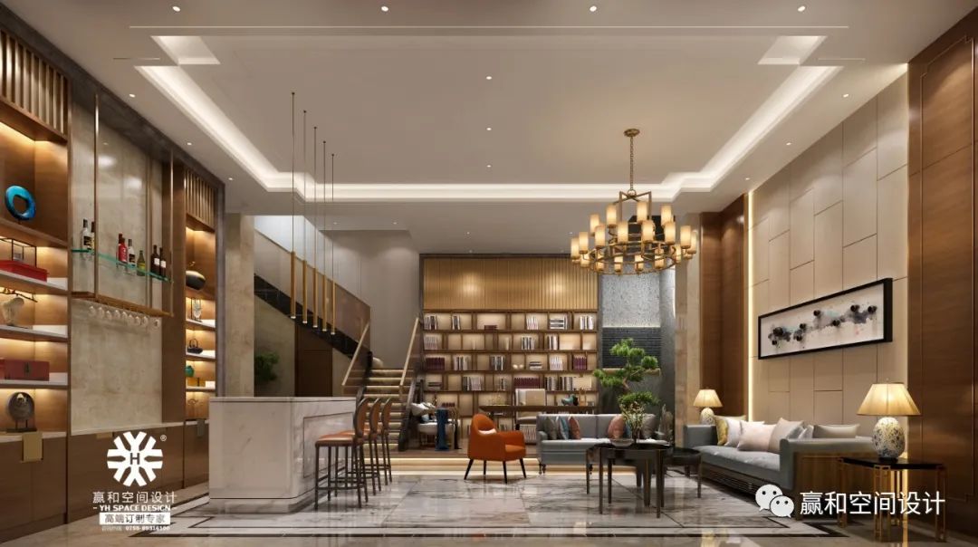 拾乐府 | 600㎡新中式别墅 | 闲适优雅的生活境界-30