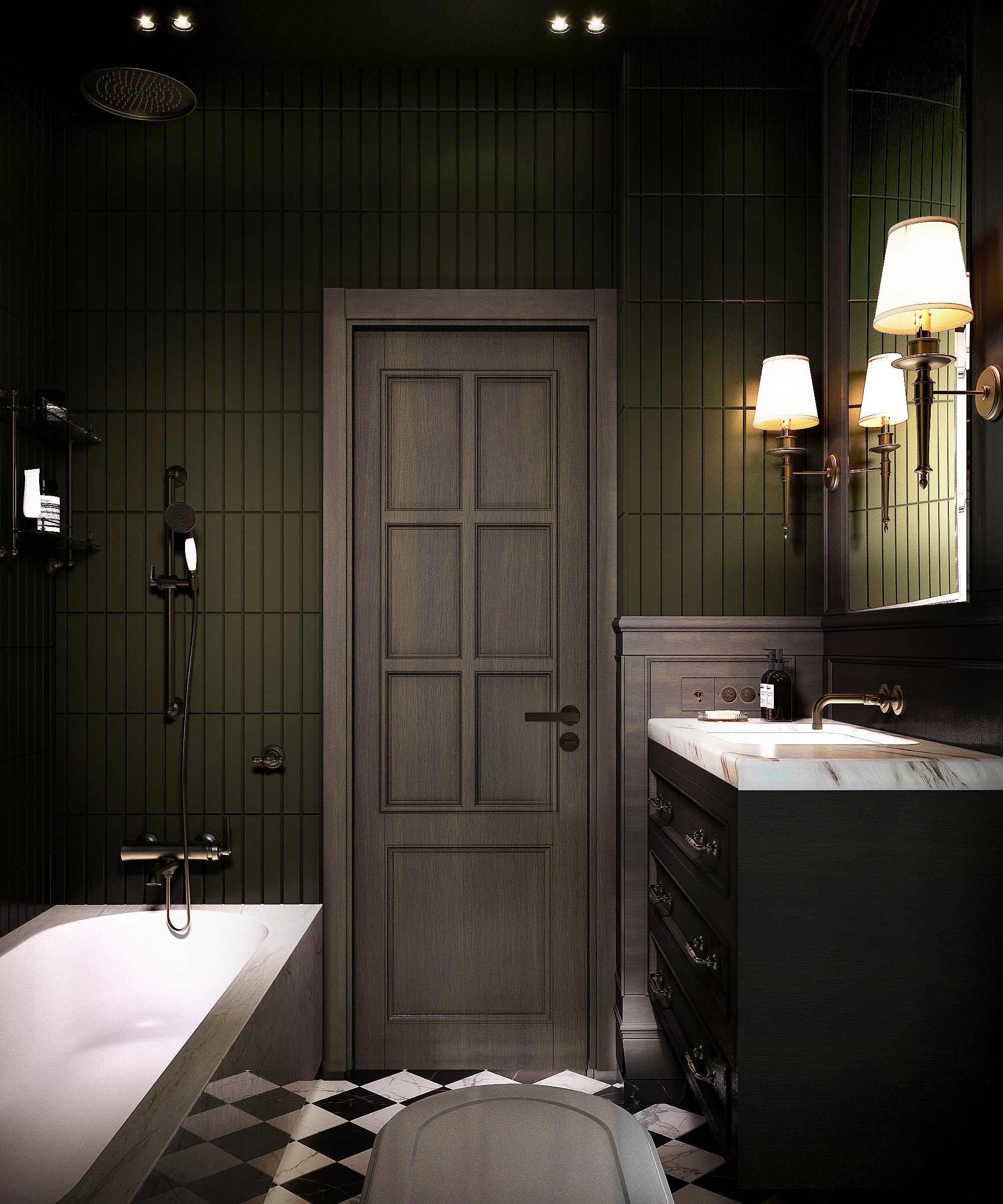 ENGLISH CLASSIC BATHROOM（英式经典浴室）-5