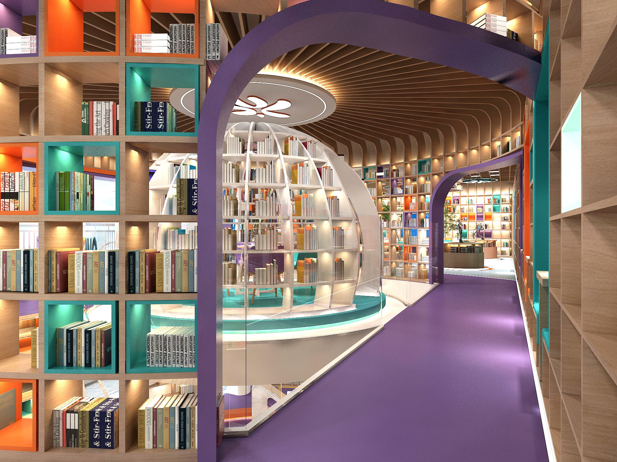 学校最美图书馆设计-17