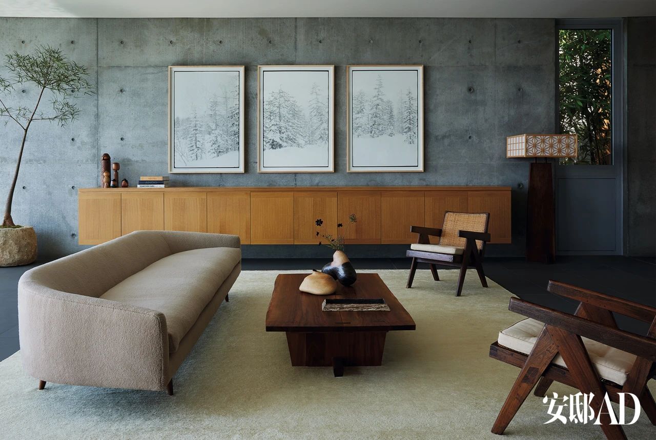 安藤忠雄为洛伦佐・哈达尔设计的西好莱坞住宅丨美国洛杉矶丨安藤忠雄项目团队（建筑师Alex Iida等）-23