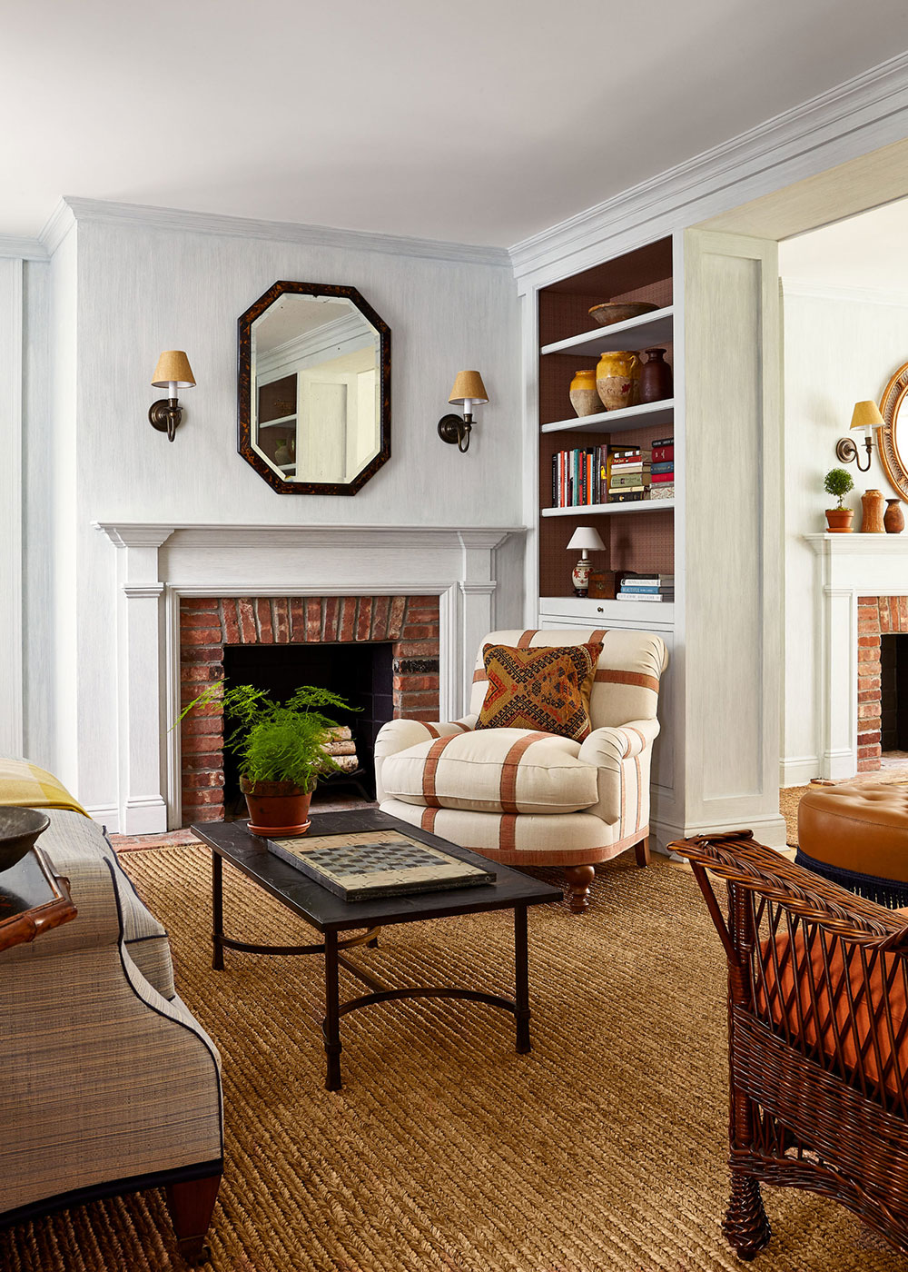 温馨的美国传统长岛小屋-13