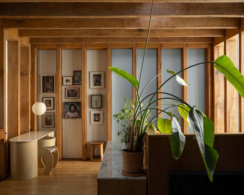 Hackney的“Green Oak”框架房屋丨英国伦敦丨Lynch Architects-26