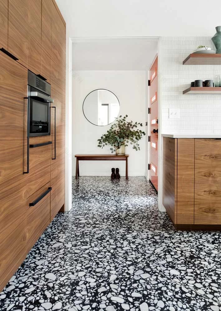 色彩缤纷的水磨石,打造多样空间魅力-59