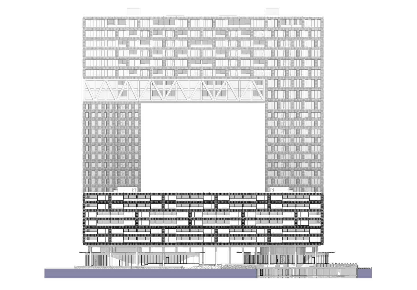 Pontsteiger 住宅大楼丨荷兰阿姆斯特丹丨Arons en Gelauff architecten-21