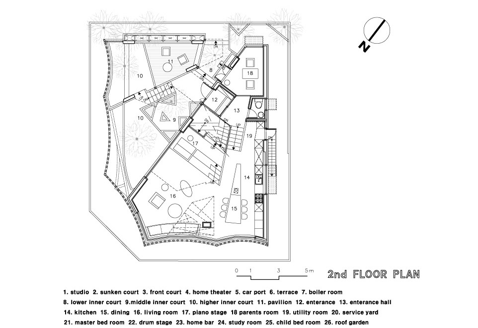 Kyeong Dok Jai住宅，韩国 /  IROJE KHM Architects-40