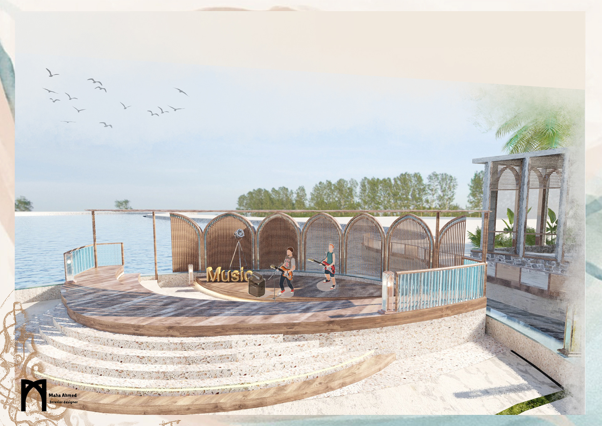 MOLTAQA 文化中心丨埃及开罗丨Maha Ahmed-14