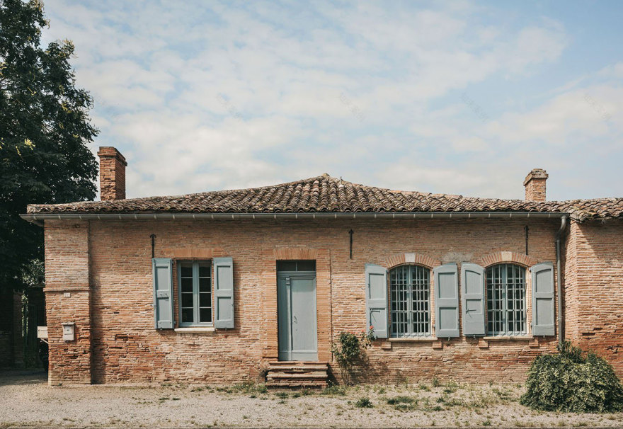 法国古老住宅的柔软自然设计魅力-18