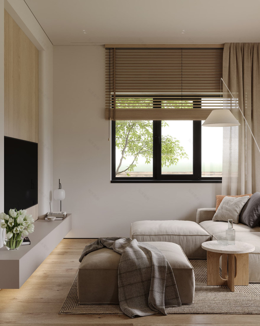 年轻家庭的房子内部装修-9