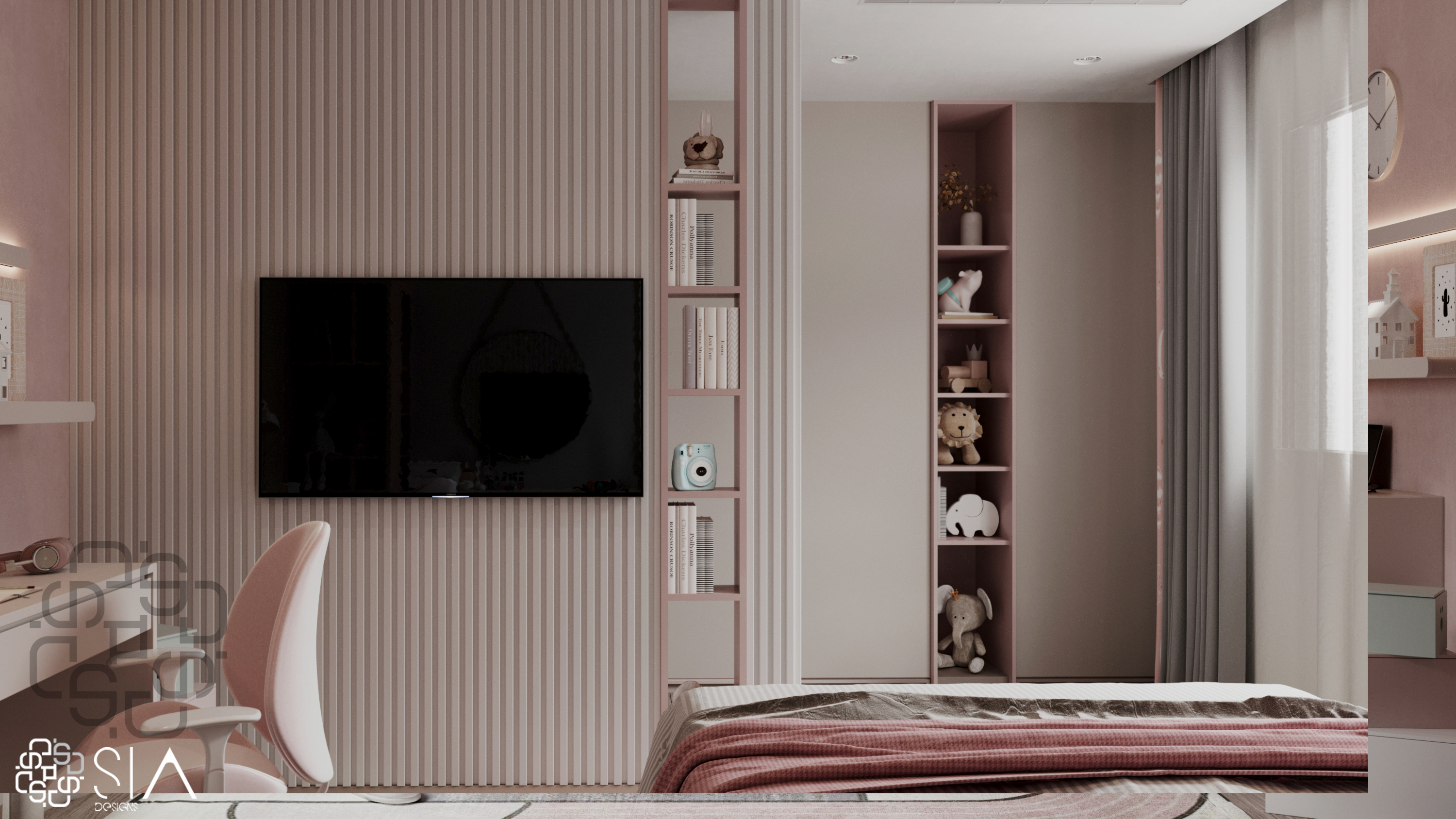 GIRLY BEDROOM | HYDE PARK-1