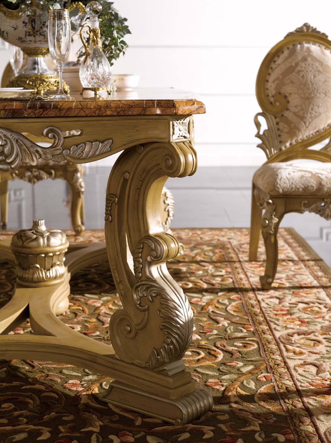 高清古典美式风格 卧室客厅餐厅书房家具场景图片素材-4-0