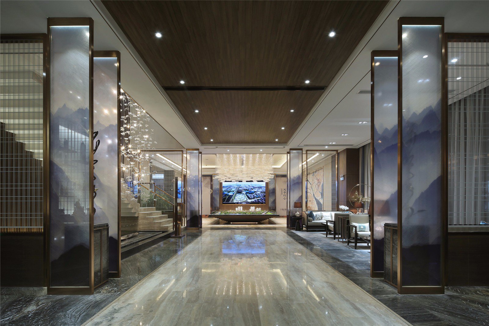 天津旭辉生态城陸號院售楼处  上海大研建筑设计-19