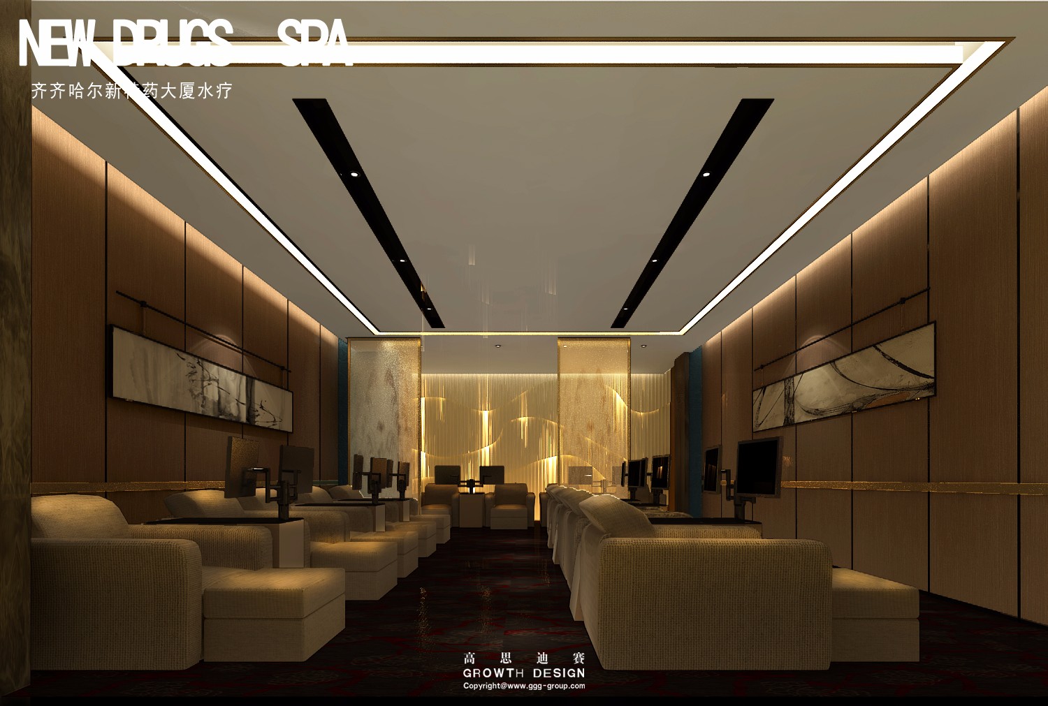 【水疗设计】黑龙江齐齐哈尔银河水会-15