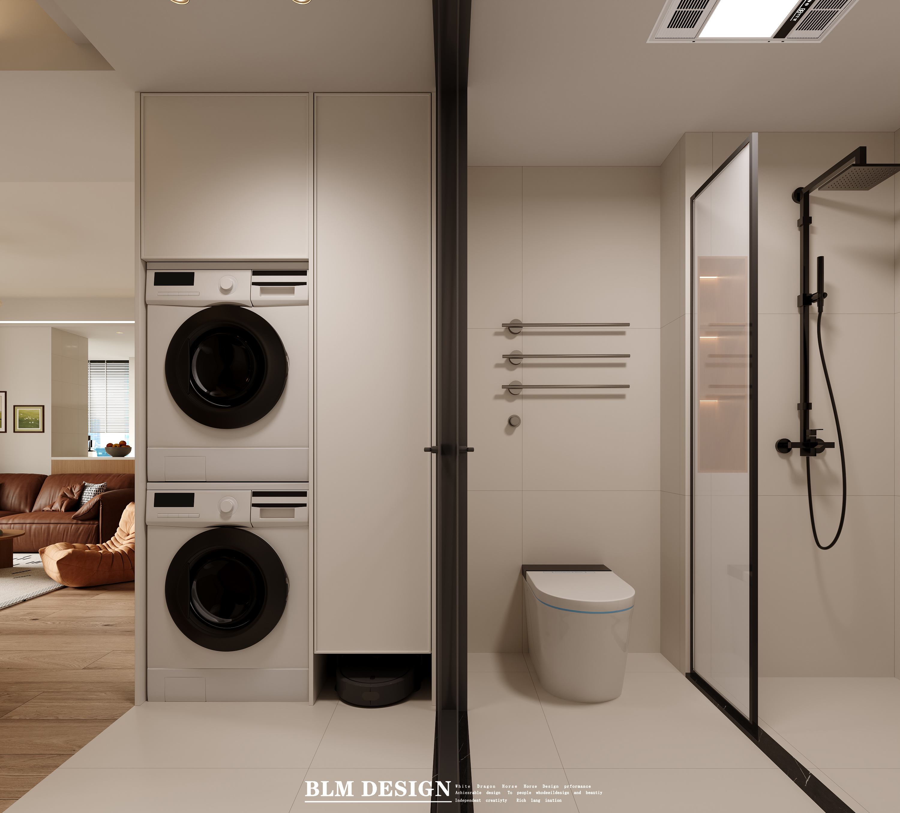 现代原木丨白龙马效果图-7