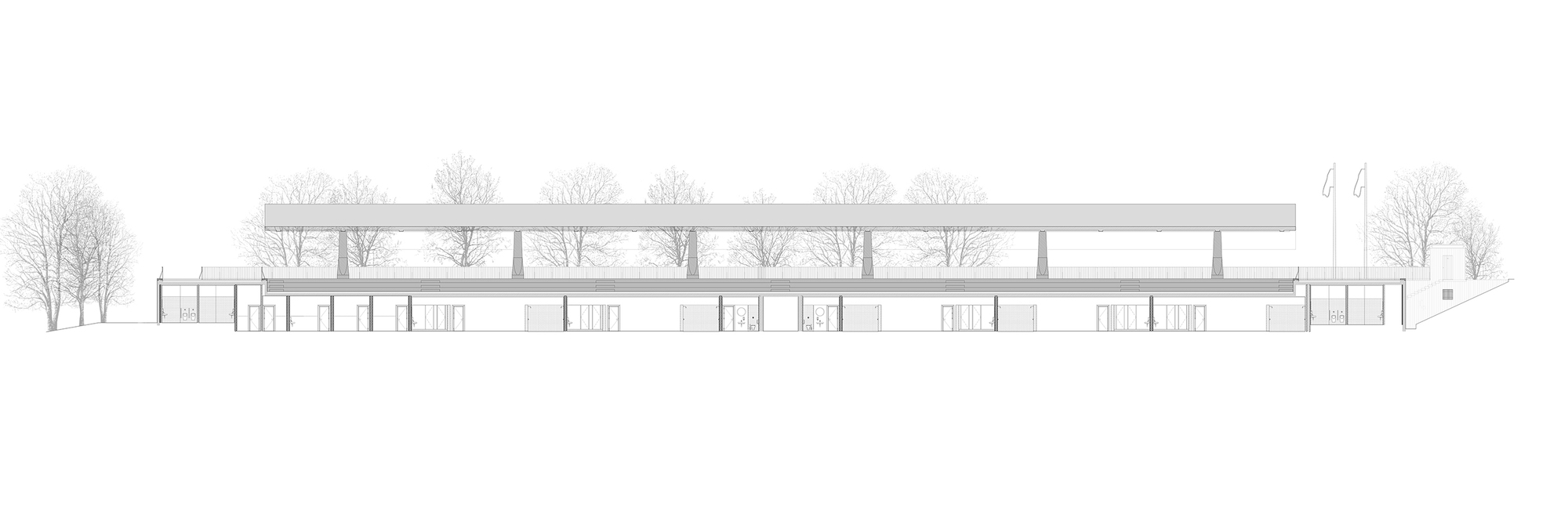 拉马尔德体育公园丨葡萄牙波尔图丨Domitianus Arquitectura-32