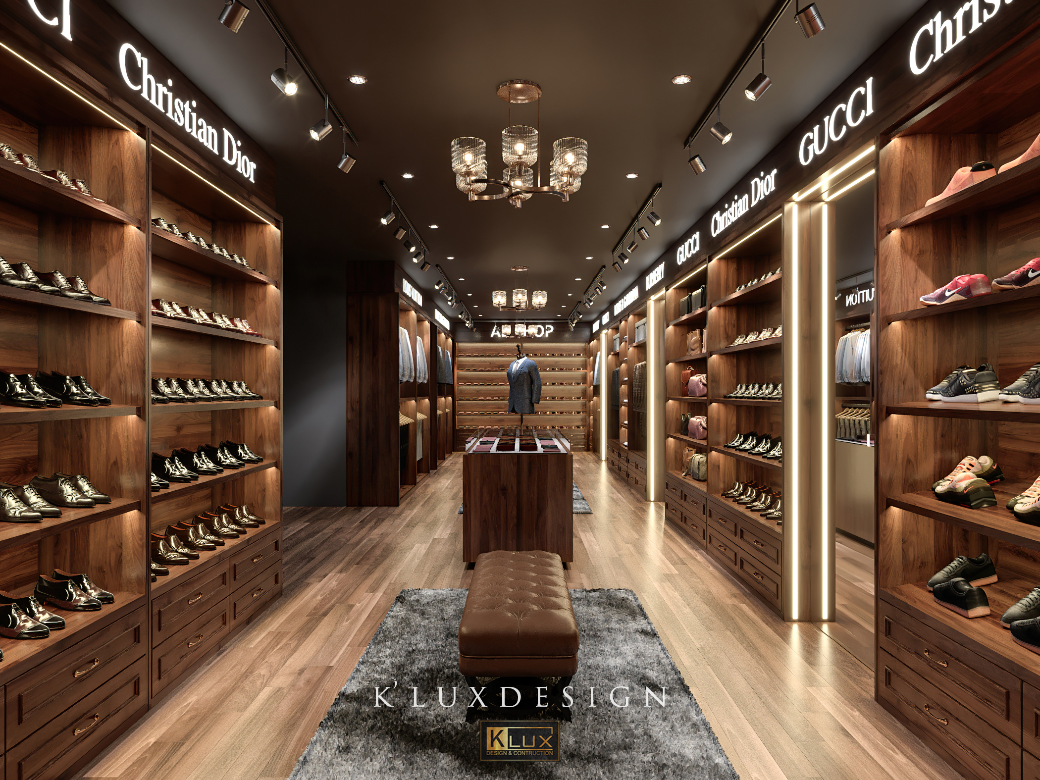 男士时尚店丨越南河内丨K'lux design-6