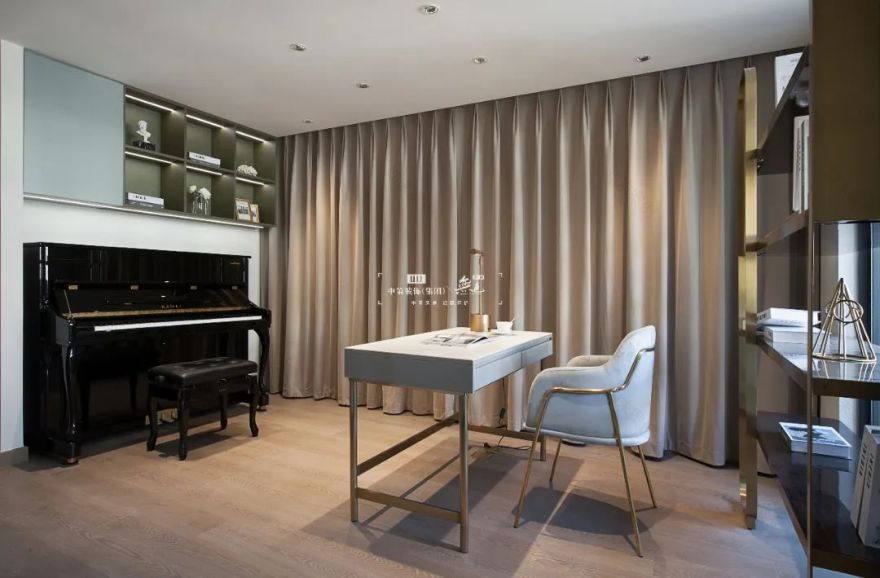 字形意,雍景湾 480㎡现代轻奢别墅装修之美丨中策-36