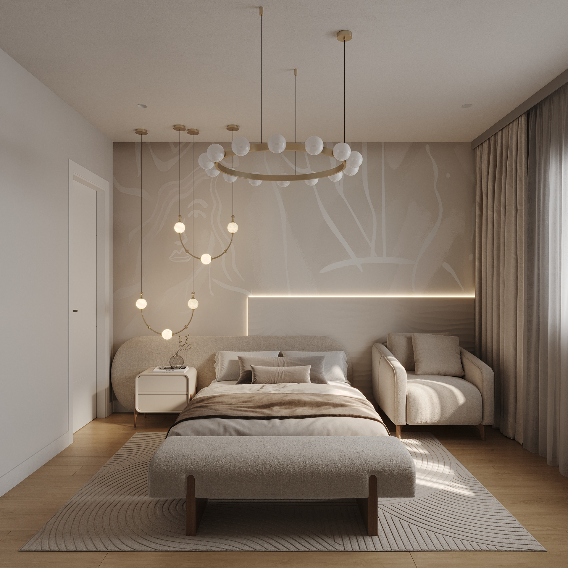 迈阿密两层住宅设计丨美国迈阿密丨Olya Markova-36