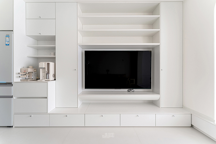 理想的奶油风未来四口之家设计丨中国北京丨久栖设计-11