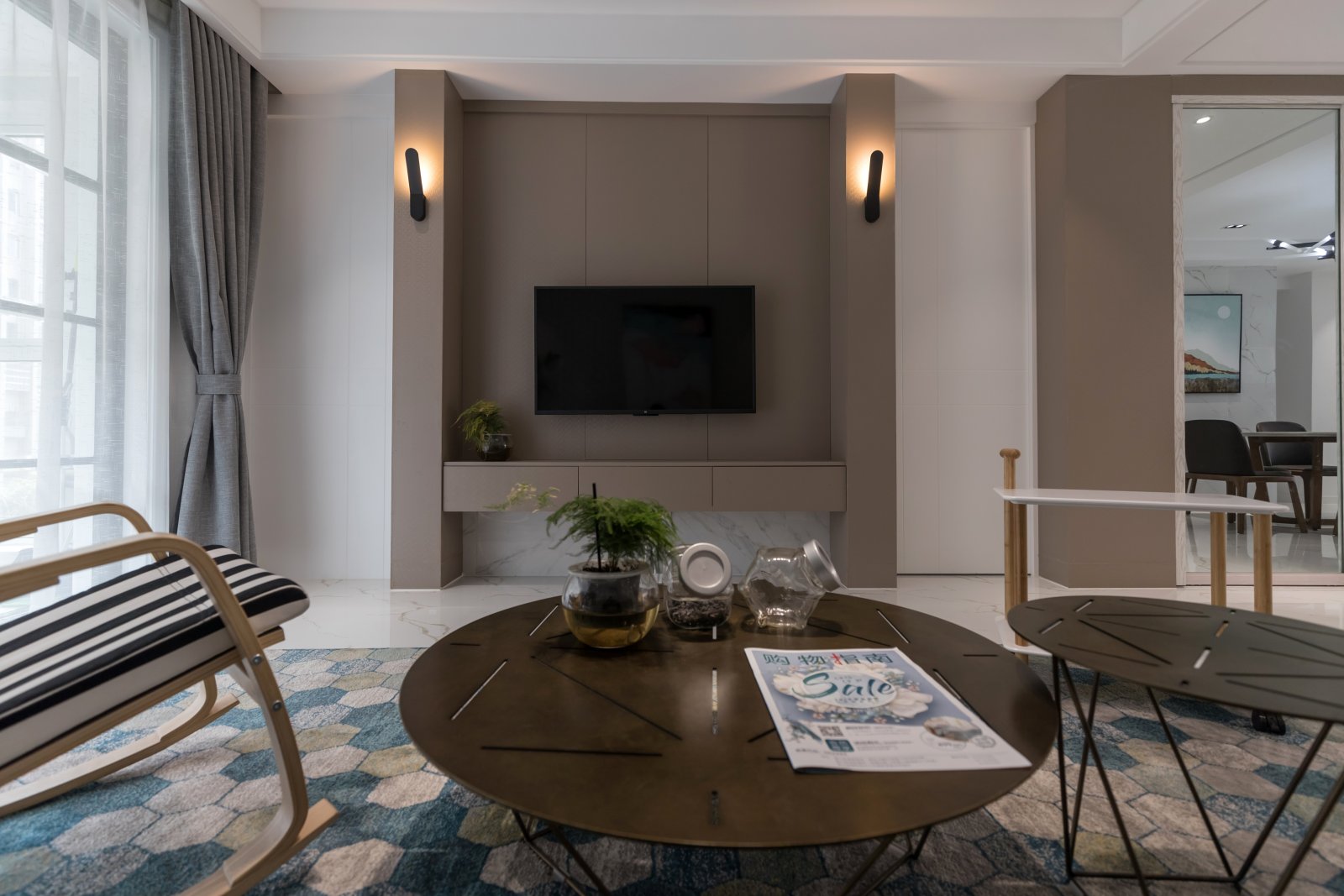 黎明曙光   135㎡清新明亮 胡建敏设计-2