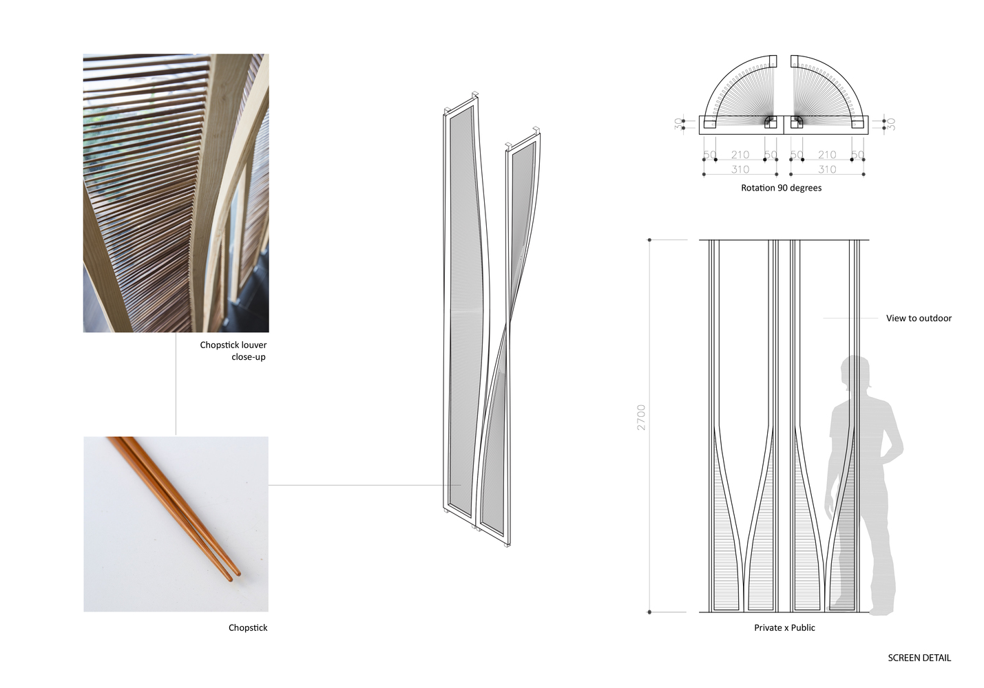 越南 IPPUDO 餐厅——绿植与木筷的多层空间叙事-50