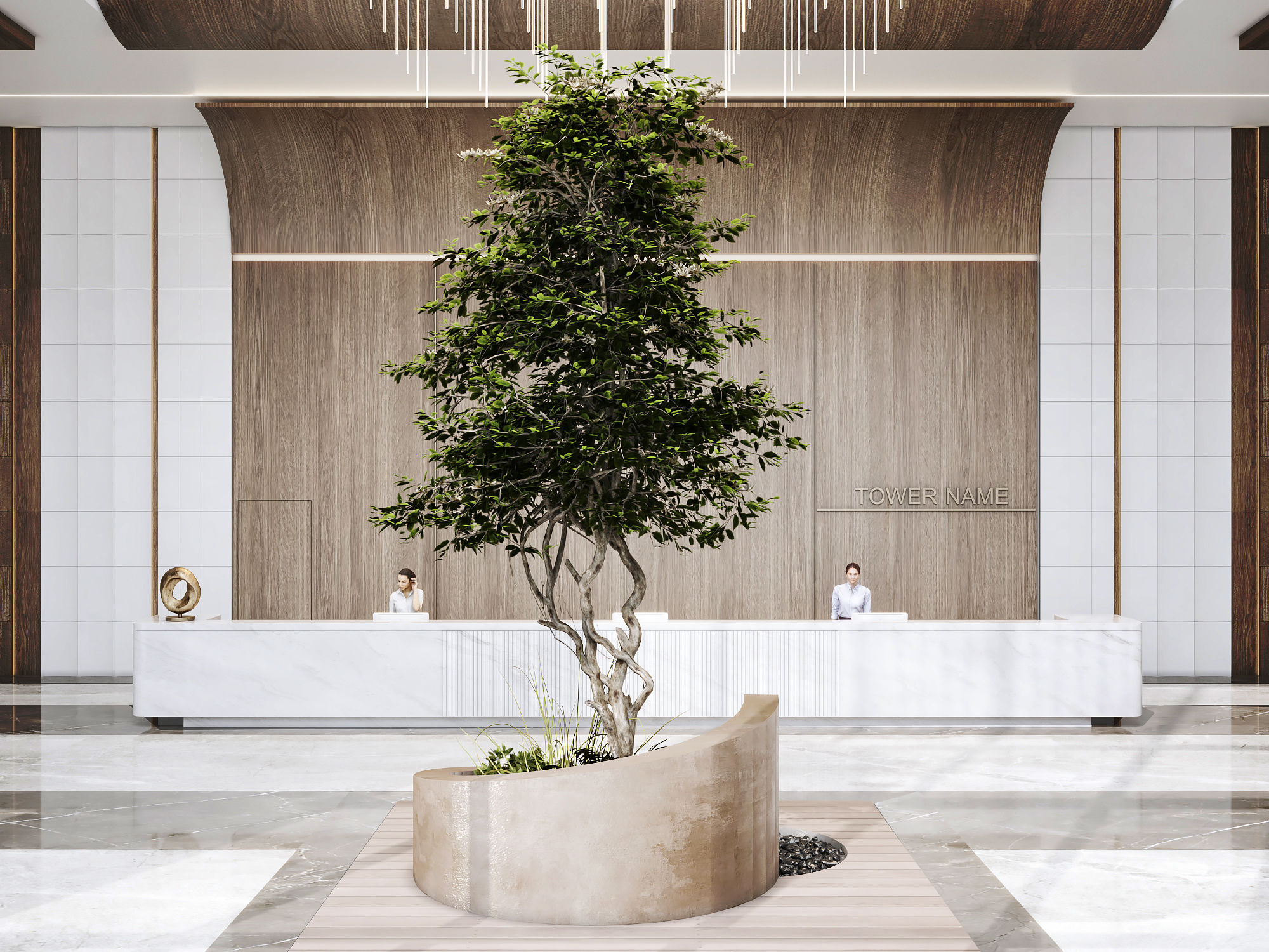 塔形接待区丨沙特阿拉伯-2