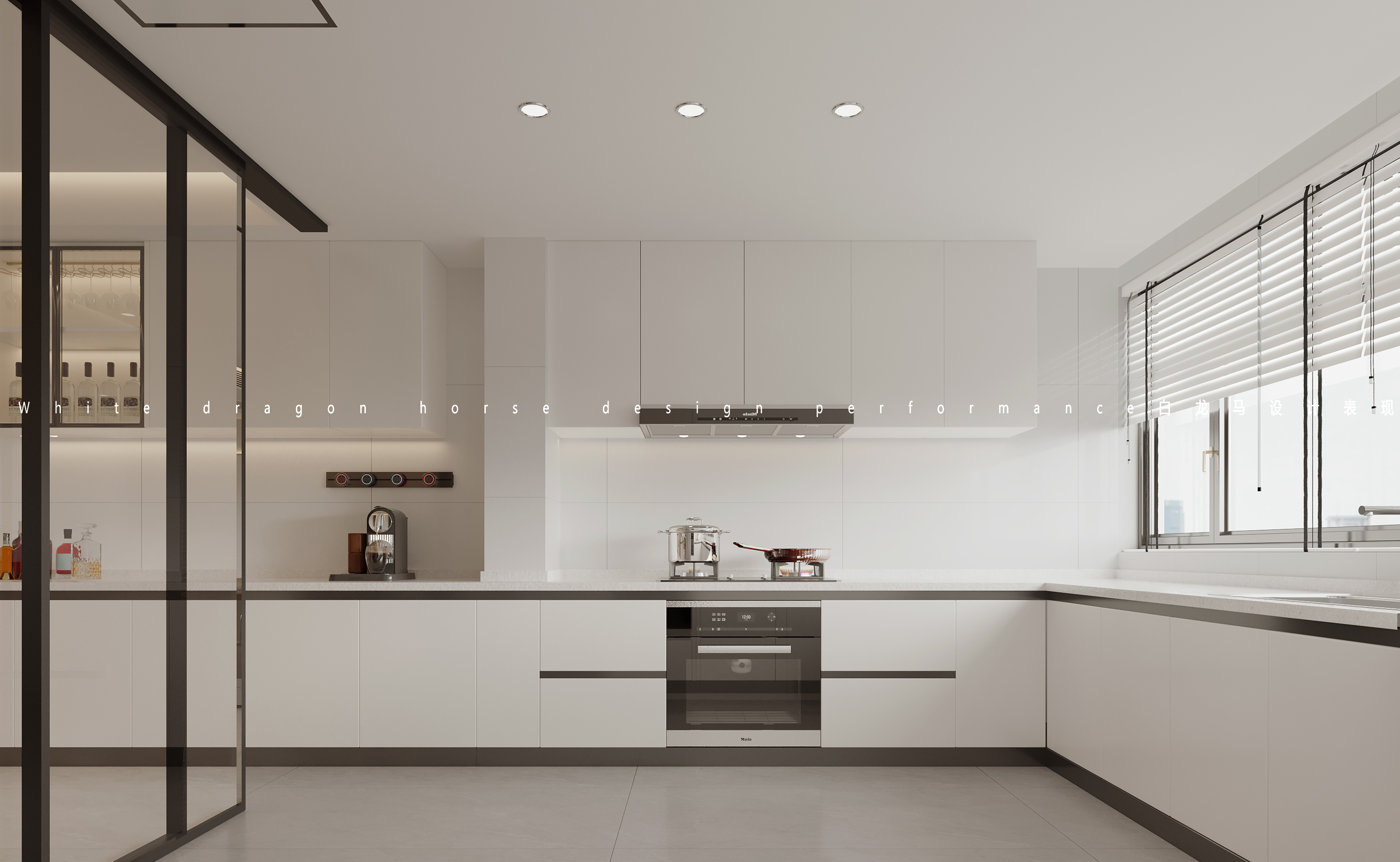 奶油风家装——白龙马效果图-3