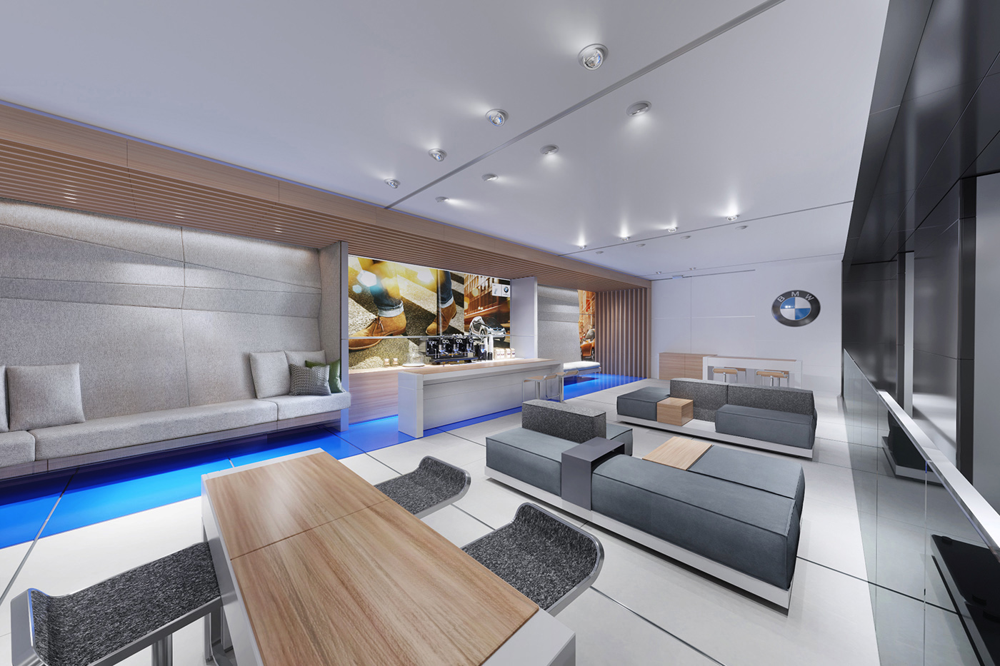 汽车品牌空间设计丨印度新德里-15