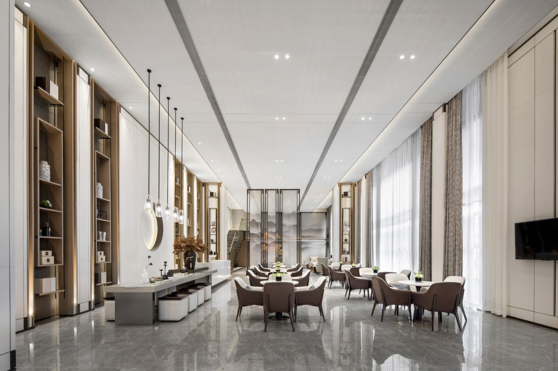 江苏宜兴海伦湾销售中心—现代东方美学之韵-26