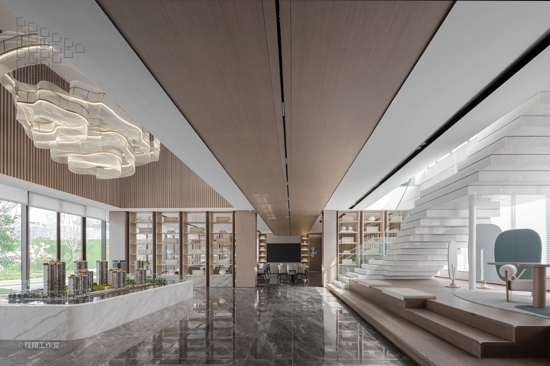 中梁云璟斓庭售楼处丨中国潍坊丨鲲誉设计-15