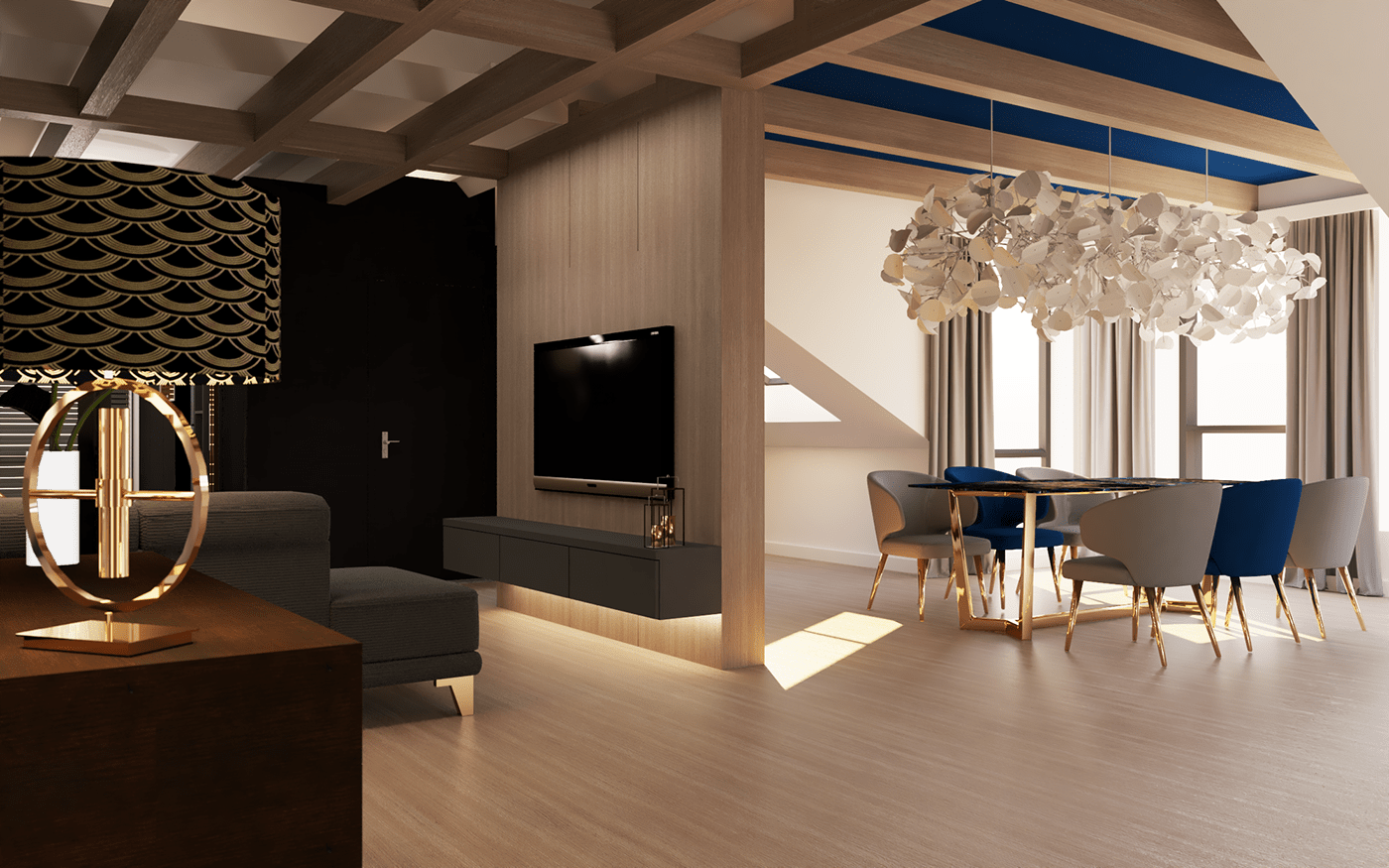 波兰 Szczecin 市 Bułgarska 8 街公寓艺术设计概念-7