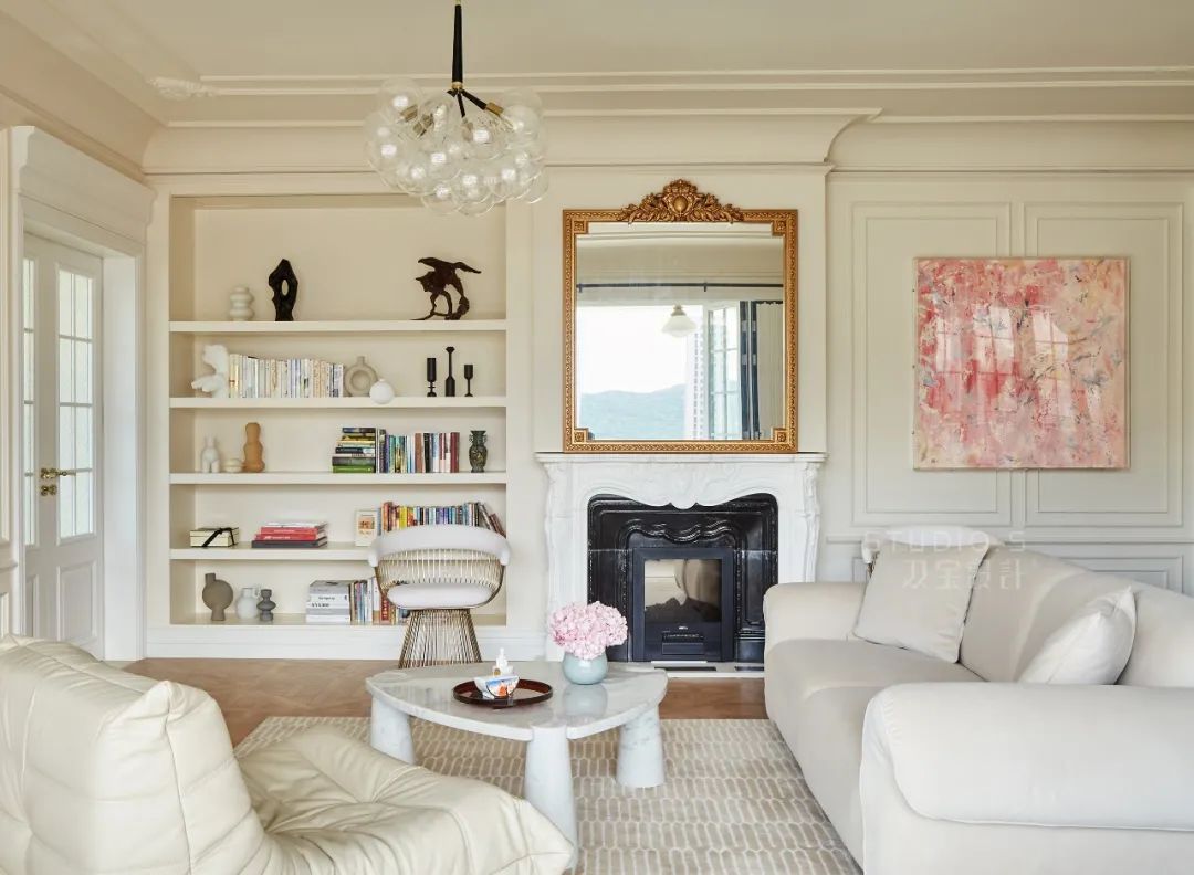 梦幻法式大宅 · 依山傍海的优雅居所丨双宝设计-11