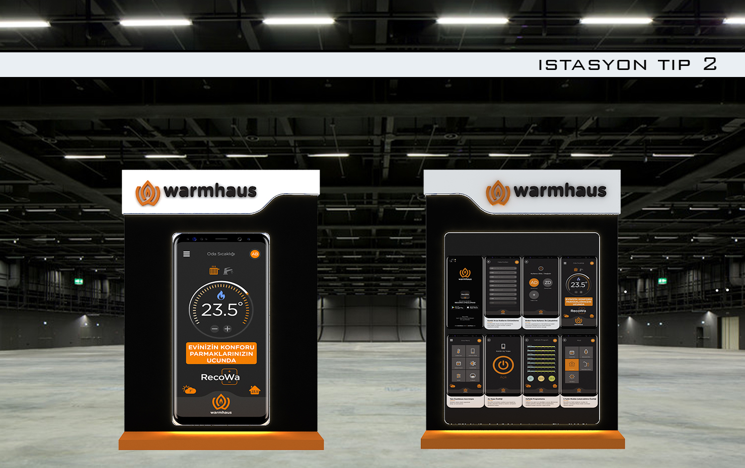 WARMHAUS , MCE MILANO 2020 , FAIR STAND-13