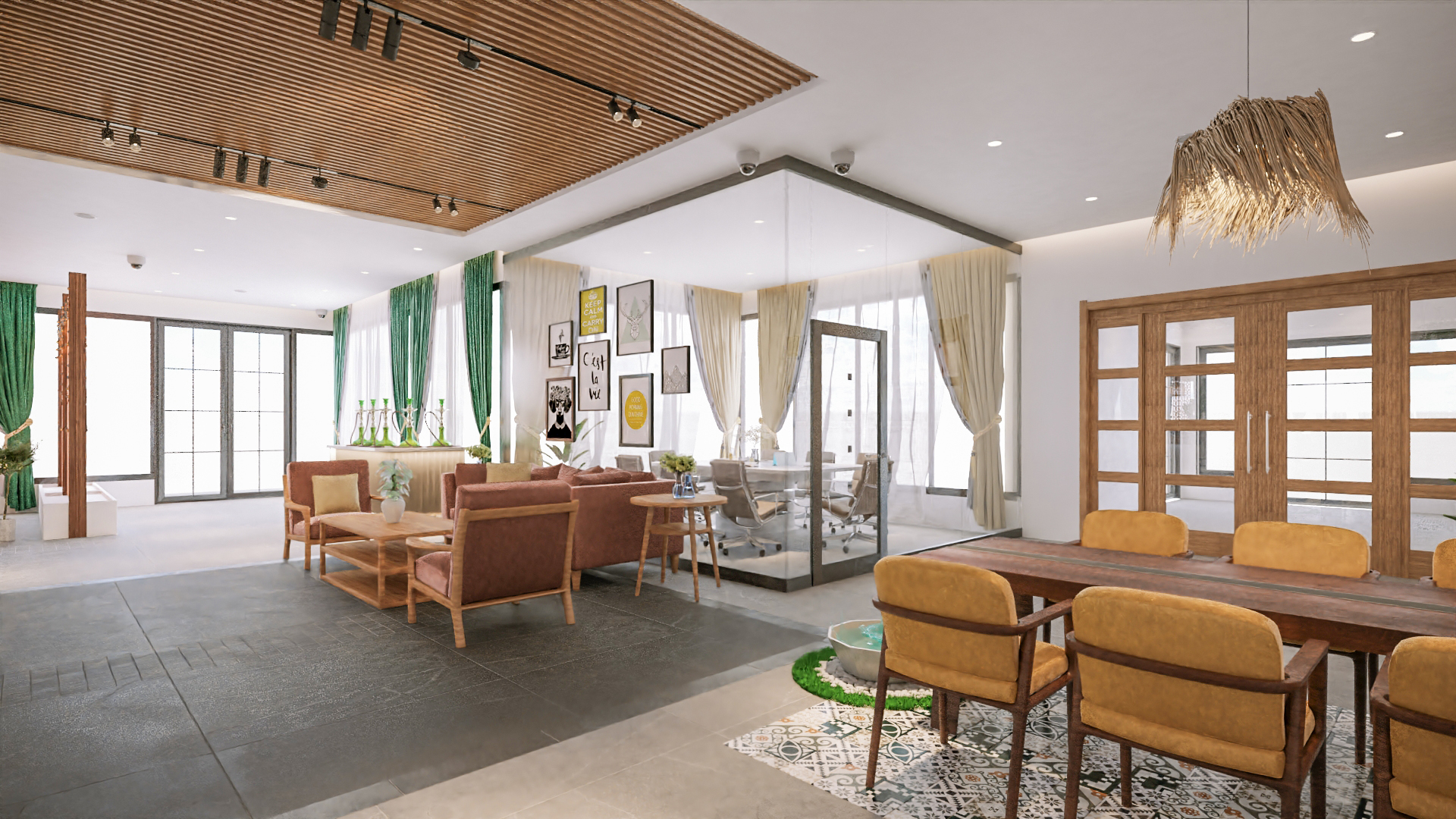 Amman Sky Restaurant 室内设计丨约旦安曼丨Ashraf Amer-11