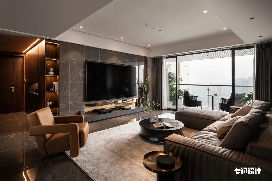 东湖畔的温馨之家 · 多场景设计的亲密空间丨七间设计(IDEAL DESIGN)-39