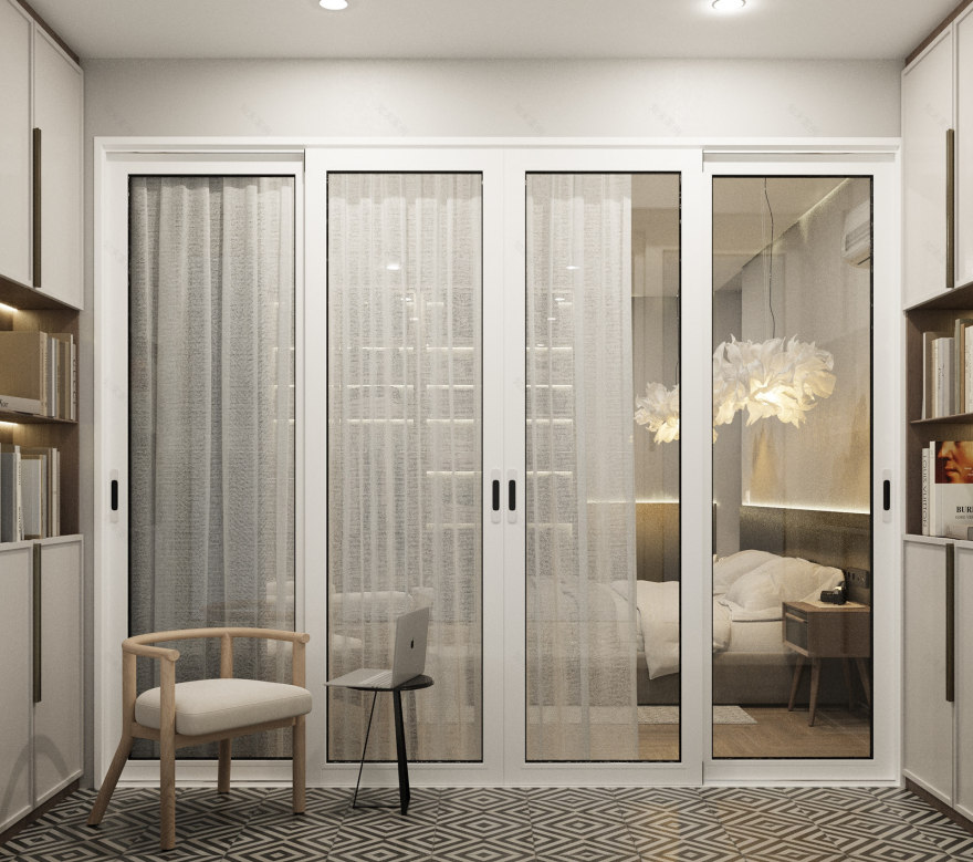 白色工作室公寓丨乌克兰基辅丨Аліна Кисіль-41