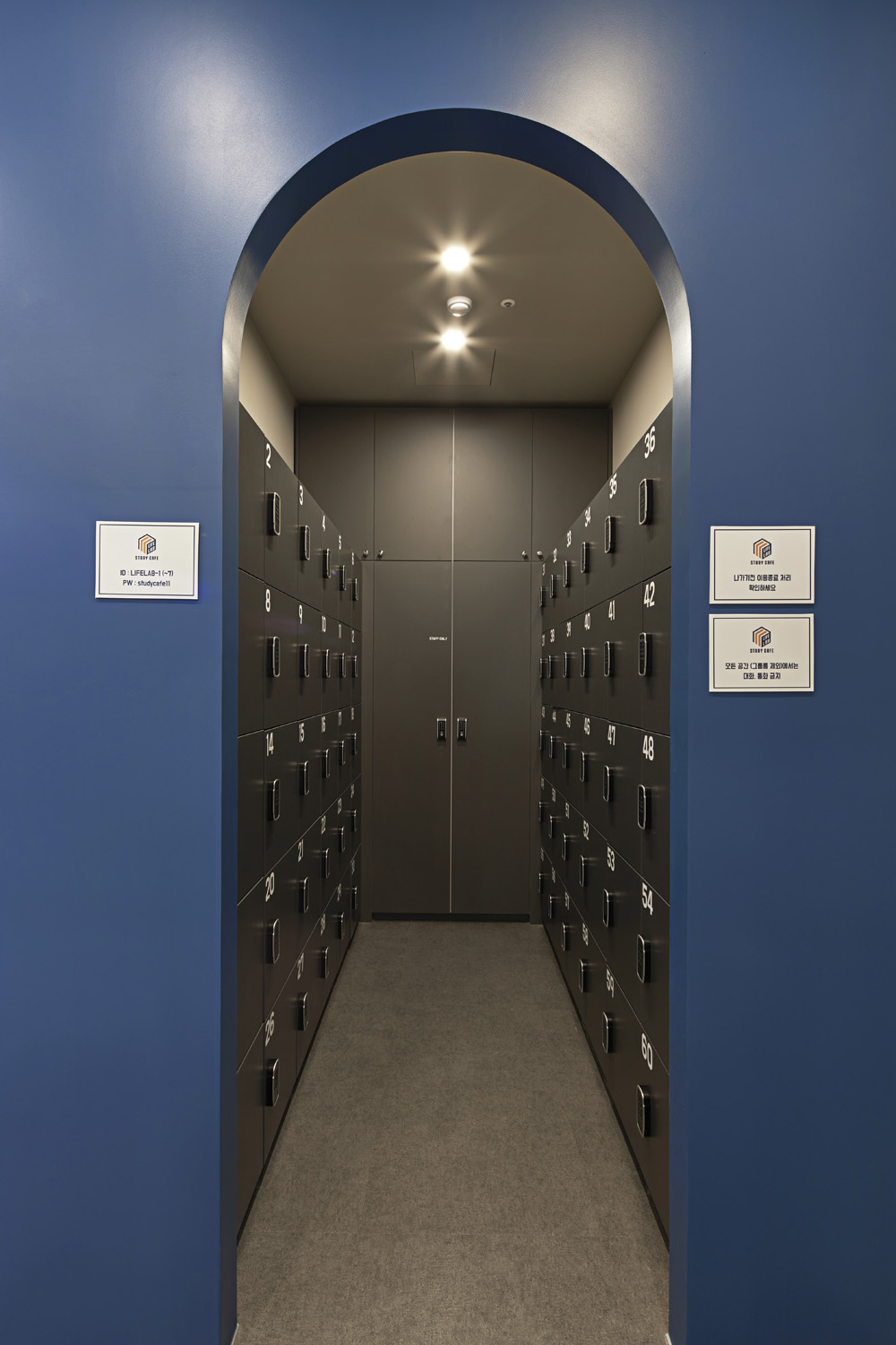 50 平清新蓝调工作室 设计展现简约美学-17