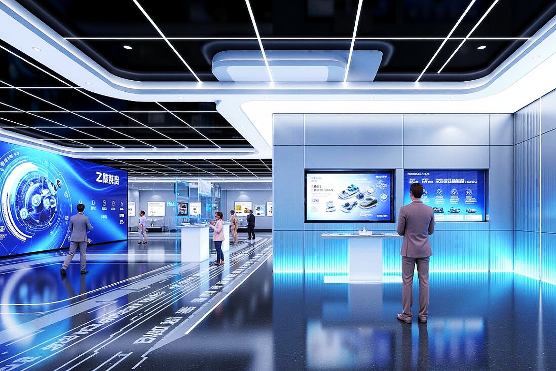 蝶泉生物科技展厅等300余个空间项目丨中国深圳丨森克思科技有限公司-11