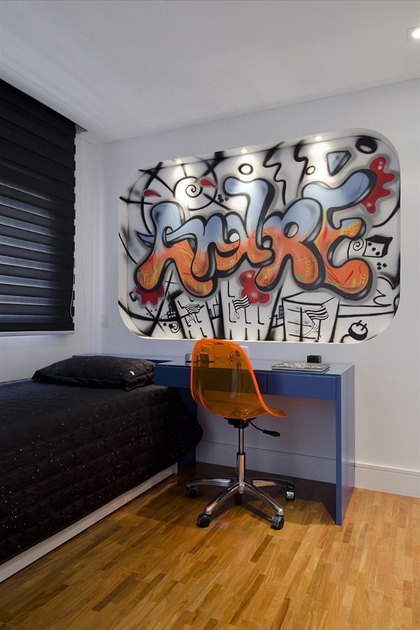 巴西 SP 公寓设计 | 木质与石材的完美结合-10