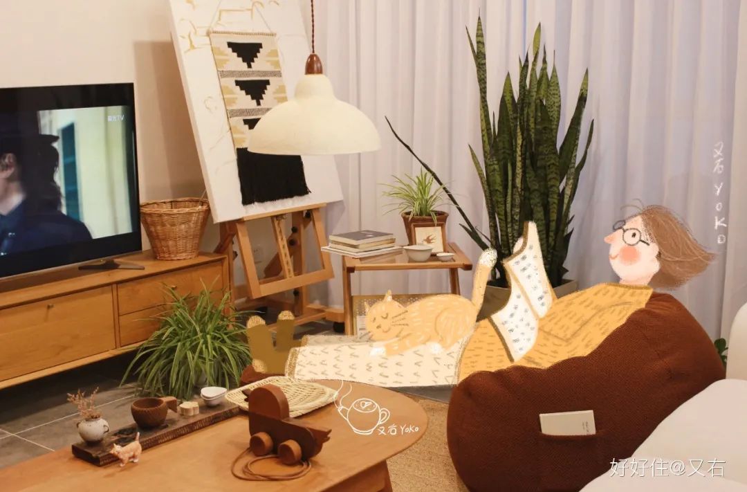 80㎡小屋的魔法生活 · 插画师的家充满创意与温馨丨中国沈阳-31