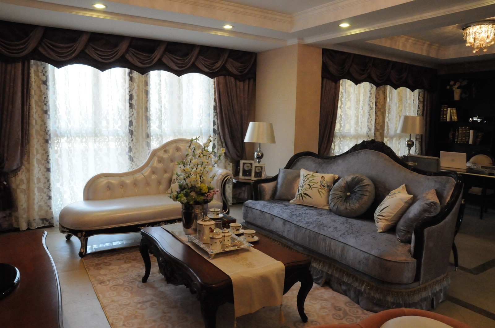 伯京家具·整体软装打造“银河龙门”空间艺术-4