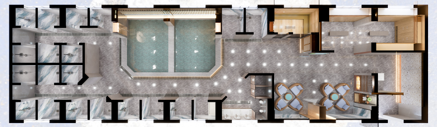 设计新作 | 来宾洗浴中心设计 | 足浴会所设计-1